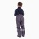 Pants are children insulated, graphite color, height 122 cm