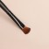 Makeup brush, bilateral, 13.5 (+/- 1) cm, black color