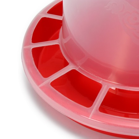 Bunker feeder for poultry at 10 kg, plastic-3