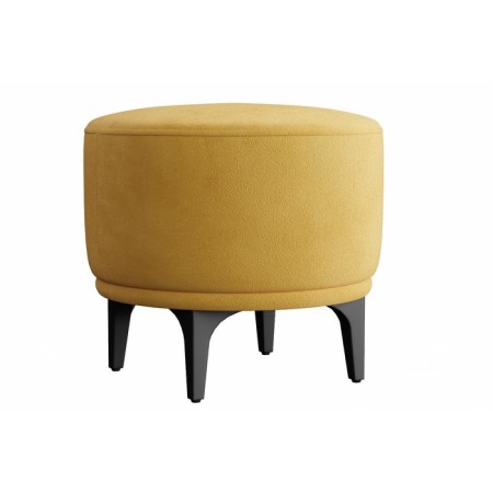 Pouf Moon, 500x500x440, Velur Ultra Mustard