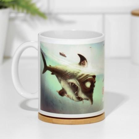 Sublimation mug "February 23. Let it always peck", with application-1