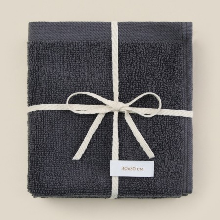 Set of napkins SL Home: Basic "Grig Sandre" 30x30 cm - 3 pcs., 100% cotton, 530 g/m2-6
