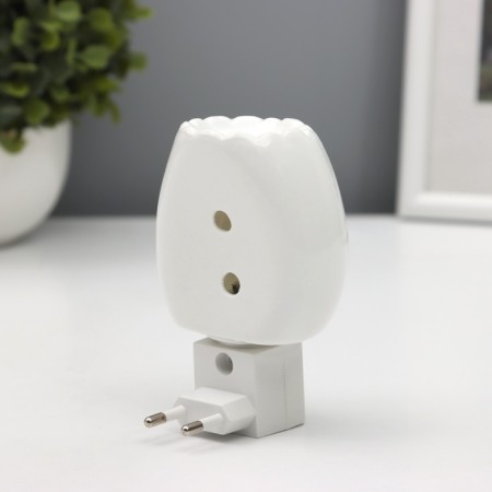 Lamp "Santa Claus on a sleigh" 1x7W E11 white 8x8x12cm-1
