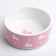 Ceramic “Bunniki” ceramic bowl, 300 ml, 13 x 13 x 5 cm, pink