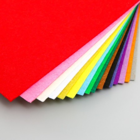 A set of soft felt "Astra" (16 pcs) Assorted, 1 mm, 170 gr. 20x30 cm-1