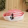 Panam hat for a bath with a print "Red strip"