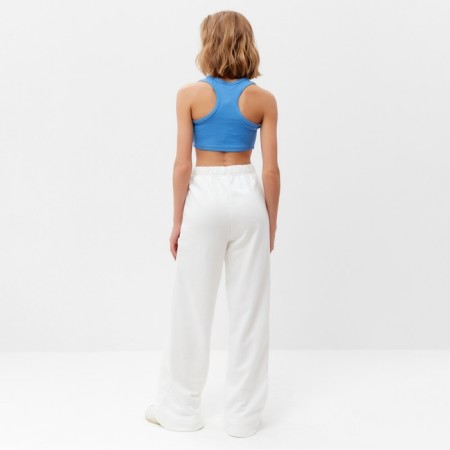 Women's pants Minaku: Casual Collection Ecrew color, rr 48-3
