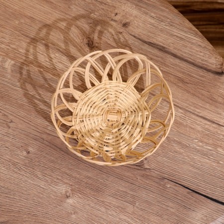 Vaska wicker, from bamboo 18x18x8 cm-2