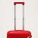 Small 20 suitcase, lightning department, code castle, 4 wheels, red color