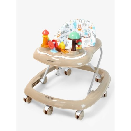 Walks of children's Amarobaby Running Baby, with an electronic game panel, brown color-14