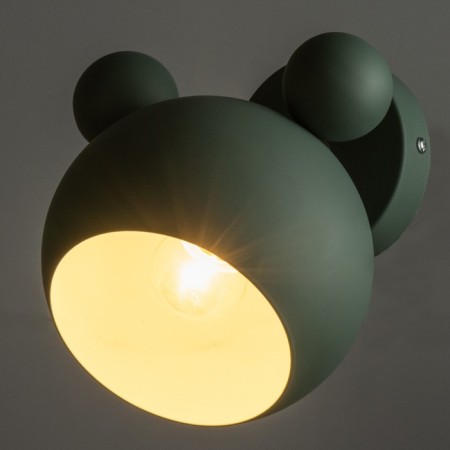 Bra "Barney" E27 40W Green 20x20x20cm-2