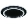 Luer with PDU "Ringo" 2xLED 112W 3000-6000K Black 50x50x5 cm BayerLux