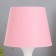Table lamp 1340008 1HE14 15W Pink D = 19.5 height 28 cm Risalux