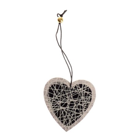 Decorative suspension with backlight "Heart", 8 × 8 cm-2
