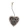 Decorative suspension with backlight "Heart", 8 × 8 cm