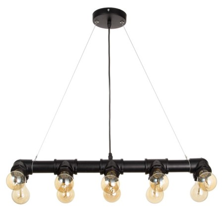 Lamp "TUBO" 10he27 40W black 7x5x7-127cm BayerLux-5