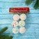 Set of balls plastic D-4 cm, 6 pcs "Confetti" mix