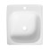 Steel kitchen washing "Santex", 450 x 505 x 160 mm, enameled, with brackets