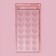 Konfinetta chocolate form "Rose", 27.5 × 13.5 × 3 cm, 21 cells, color transparent