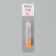 Silicone milling cutter for polishing, medium, 6 × 16 mm, in a plastic case, pink color