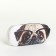 Case for glasses on the cracker, white color