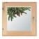 Window, 60 × 60cm, "spruce branch", single -chamber double -glazed window, with a seal
