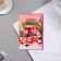 Postcard "On a wonderful birthday!" decorative element, cafe