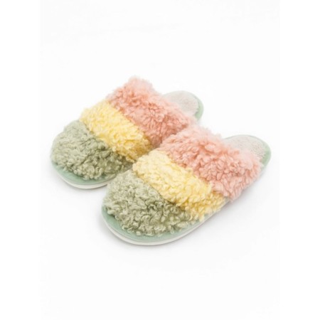 Lamb slippers, size 38-39, green color-3