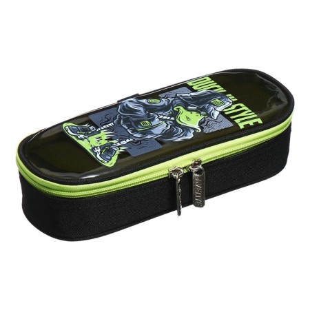 Penal-football 80x210x50 mm, soft, fabric, Devente Cool Duck, for boys, black-1
