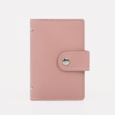 Businessman on the button on 26 cards, the color is pink