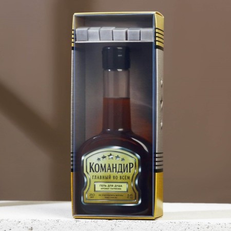 Gift set of cosmetics "Commander", shower gel 250 ml and hand soap, Hard Line-4