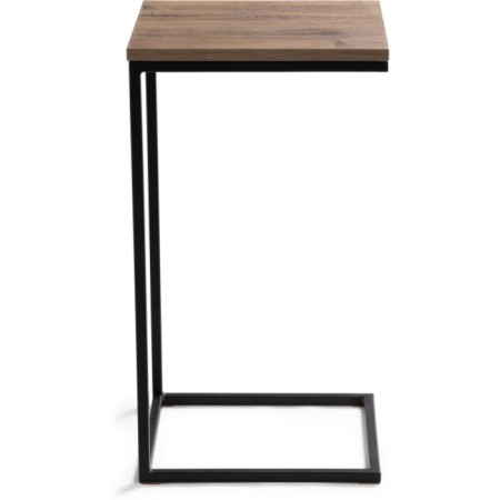 Coffee table Hercules Metal, Oak Velington/Black 30x34x62 cm-2