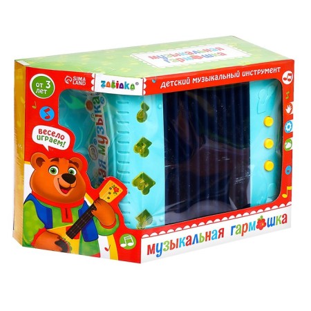 Musical accordion "Sow Merry", Mix Colors-6