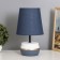 Table lamp "Aisha" 1x40W E14 white/purple 18x18x32cm