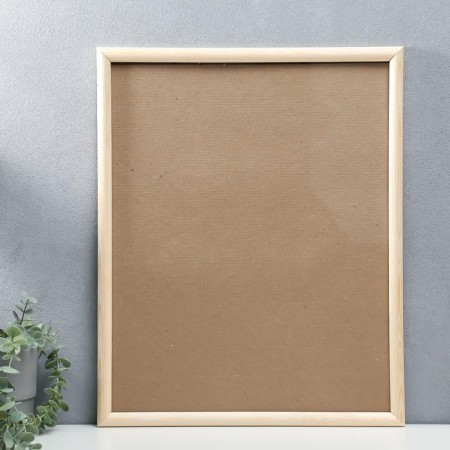 Photo frame 40x50 cm white tree No. 5 (plastic screen)-1