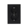 Double SE AtlasDesign, 16 A, 250 V, built -in, C/K, IP20, Karbon, Atn001024