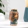 Souvenir Ceramics "Girl Feja" with a dark unicorn (vase), h = 22 cm v = 1l