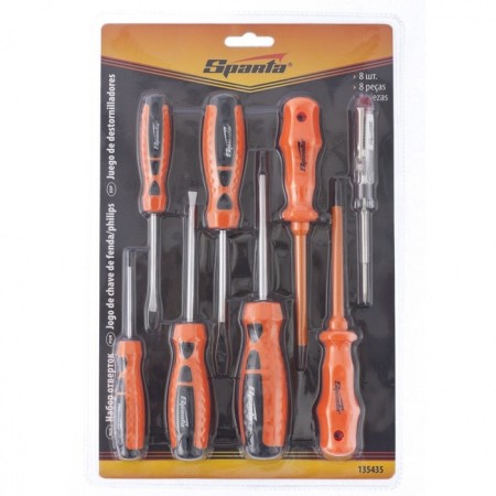 Set of screwdrivers SPARTA 135435, PH -SL - 5pcs, dielectric - 2pcs, screwdriver screwdriver-1