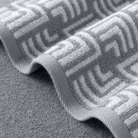 Terry towel Verossa Esthetica, 450 gr, size 70x140 cm, color light gray-3