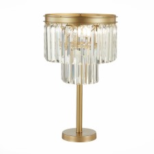 ST LUCE bedside lamp. SL1624.204.03. Ercolano. 3x40 watts, E14, 40x40x62 cm, Shampan