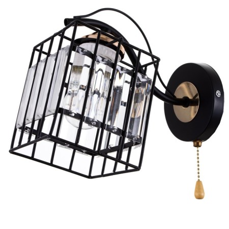 Bra 91231/1 E27 40W Black-gold is 17x12x21 cm