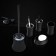 Tower toothbrush cup, black