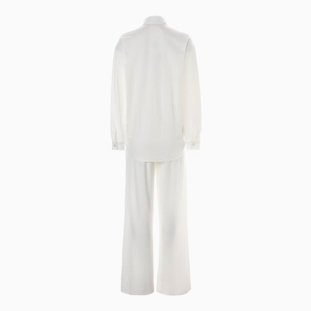 Women's suit (shirt, trousers) minku color white, rr 52-16