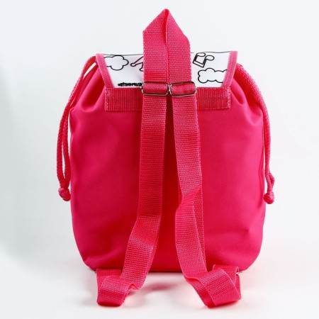 Set Color Barboskina's backpack, bag 28 × 28 × 10 cm, felt -tip pens 12 colors-2