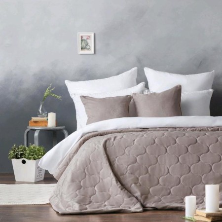 Set "Trust": a cover 230 x 250 cm, pillowcases 45 x 45 cm - 2 pcs, cappuccino