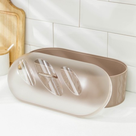 Bread "Melange", beige color-2