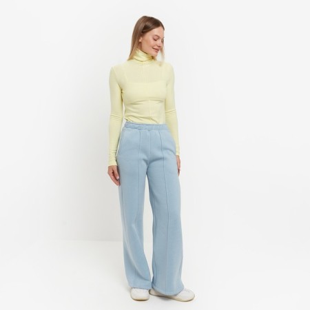 Women's pants, color blue sky, size 42 (s)-3