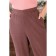 Female trousers, size 42, brown color