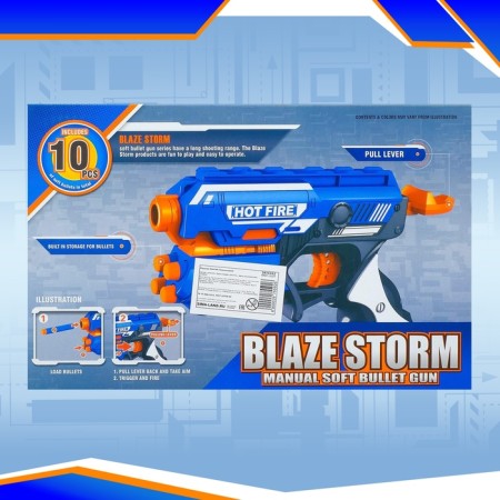 Blaster "ASK", shoots soft bullets-3