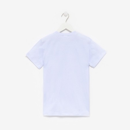 Children's T -shirt a.1324, white color, height 128 cm-2